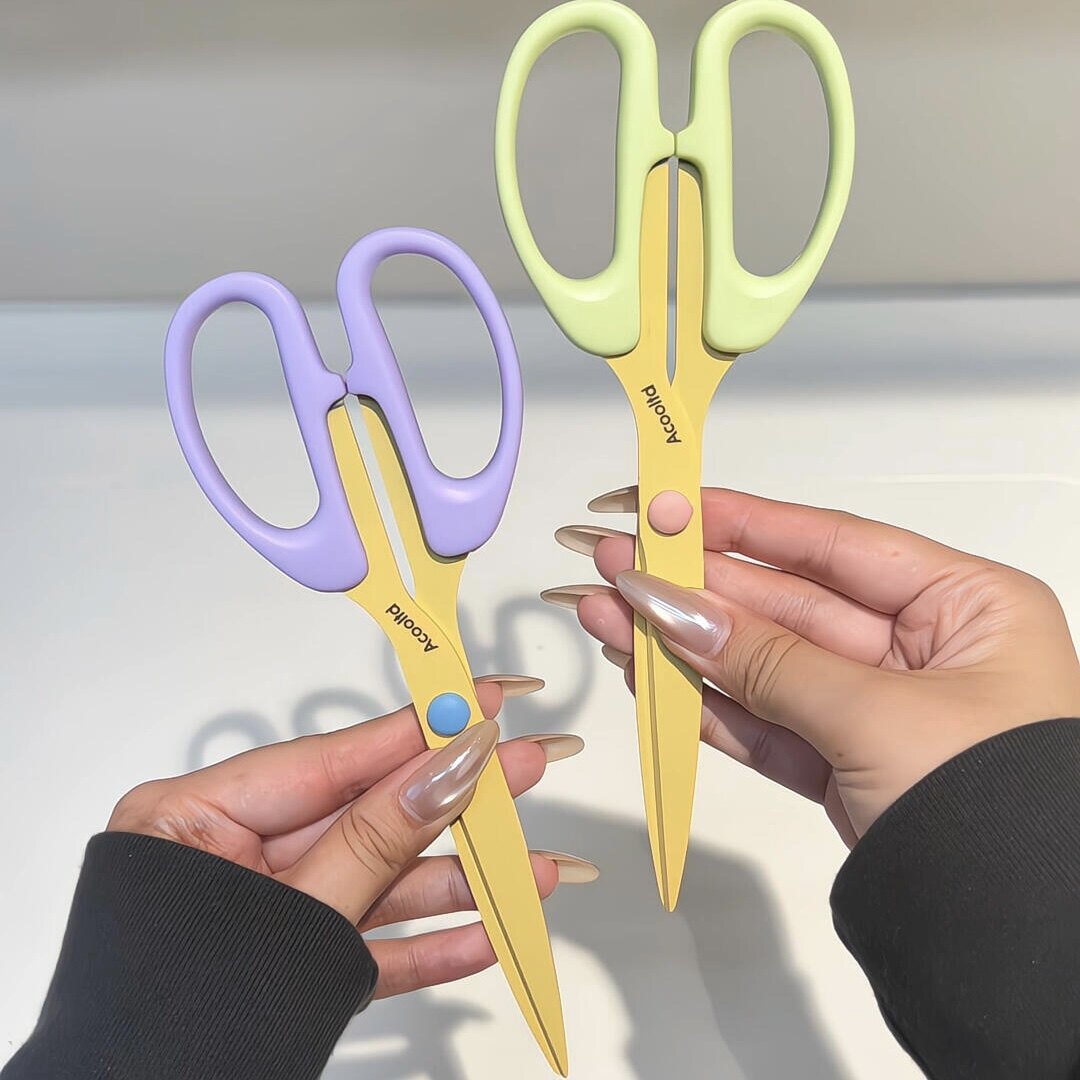 多巴胺剪刀家用办公室宿舍小型手工剪学生美工刀不锈钢2026新款