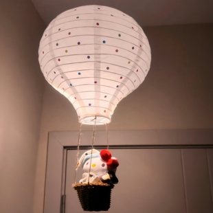 小红书同款Hellokitty热气球diy材料包手工制作小夜灯摆件装饰品