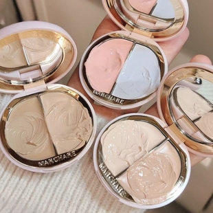 虞书欣推荐 三月兔双色遮瑕膏01粉底液遮黑眼圈痘印面中提亮滋润