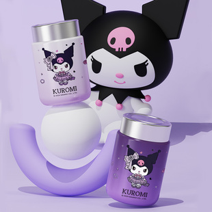 三丽鸥库洛米儿童水杯保温杯小巧水杯子便携迷你口袋杯随手女生杯