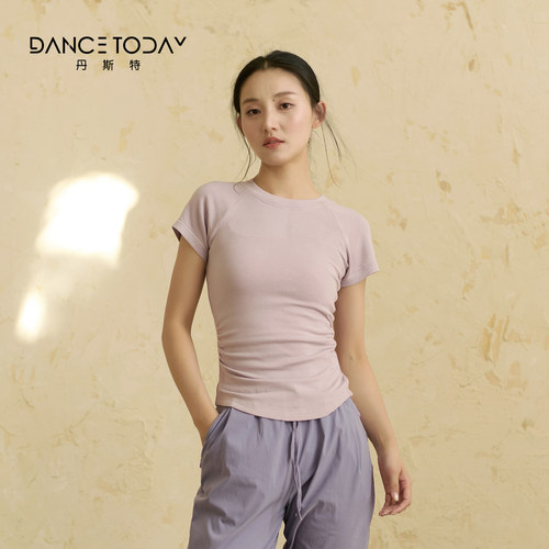 练功服舞蹈服衣女短袖新款跳舞