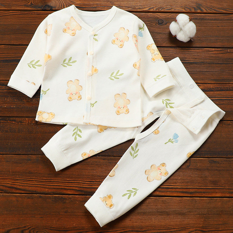 婴儿秋衣秋裤套装小月龄宝宝纯棉内衣春秋打底a类无骨贴身新衣服,童装/婴儿装/亲子装,内衣套装,淘宝优惠券,粉丝福利购,淘宝优惠卷