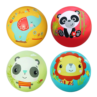 费雪皮球儿童玩具一岁宝宝玩的小皮球婴儿玩具球婴幼儿专用可啃咬