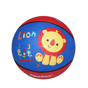 费雪皮球一岁宝宝球类玩具球儿童玩具小皮球婴幼儿小篮球幼儿专用