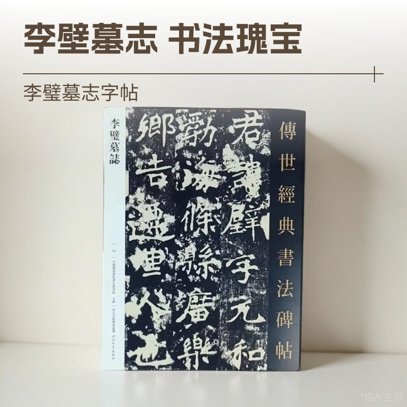 正版李壁墓志字帖李璧墓志魏碑临摹字帖原碑帖完整无删减无改动入书法协会会展魏碑通过率高楷书字帖成人练字帖静心