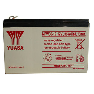 NPW45 12V7.2ah消防主机电梯松闸蓄电池 12NPW36 YUASA汤浅NP7