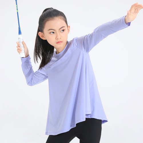 萌格格女童速干T恤运动打球穿