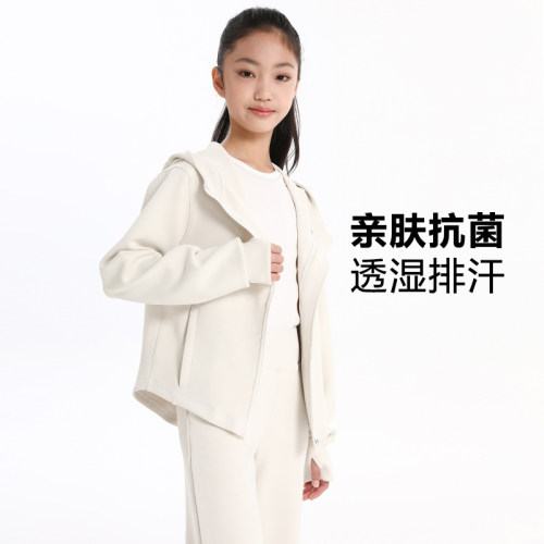 萌格格女童运动外套多巴胺色系