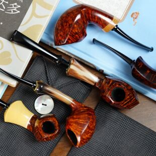 美国制斗大师Brighton James布莱顿詹姆斯手工烟斗