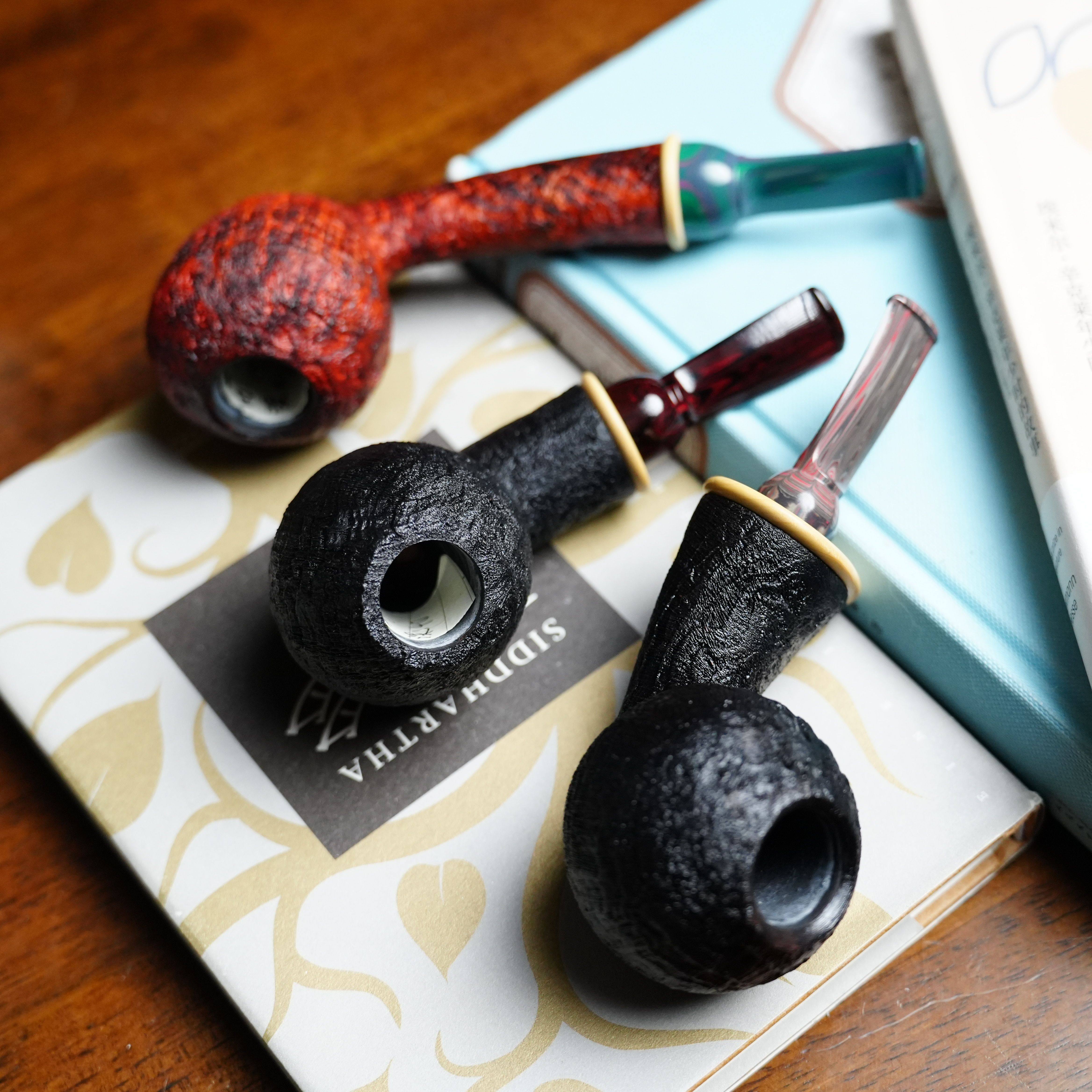 中国制斗师华英雄手工烟斗