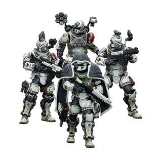 JOYTOY暗源悲怆远征军-第九军团突击连队-四人组1:18可动兵人模玩