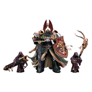 JOYTOY暗源战锤40K黑暗天使基因原体莱昂·艾尔庄森1:18可动兵人