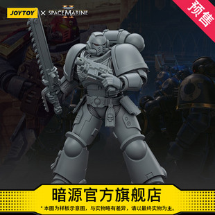 JOYTOY暗源战锤 星际战士仲裁者 灰模装备库特别版1:18全可动兵人