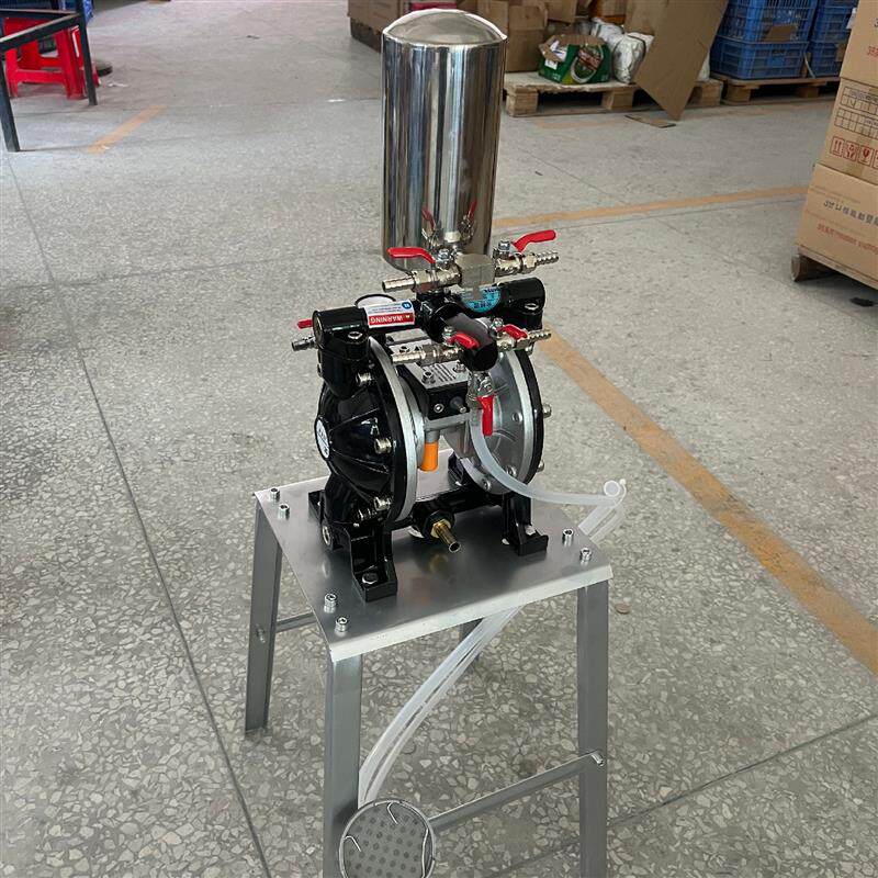 新款采购产品a - 20mbp气动隔膜泵四点泵/油漆泵/油漆泵双隔包邮