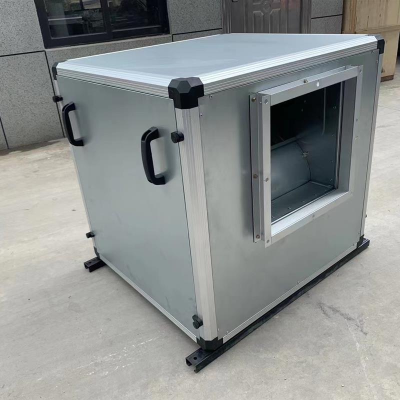 新款HTFC低噪声柜式离心通风机酒店厨房排烟消防强力大流量箱包邮