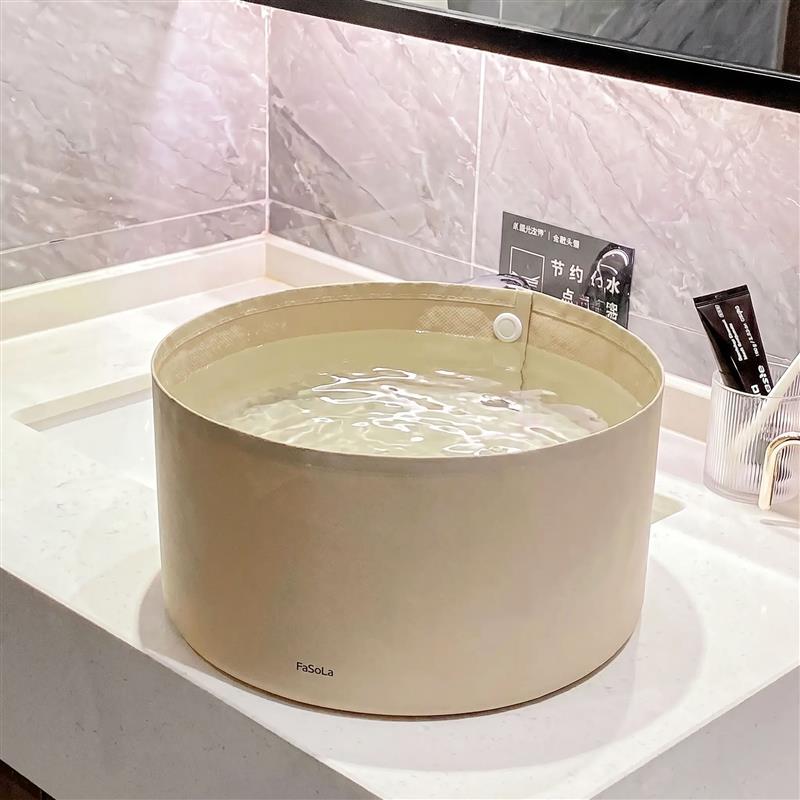 折叠水盆便携式旅行洗衣服神器旅游酒店户外出行折叠洗脸盆厂家