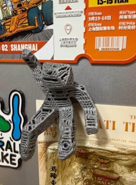 挽救计划洛基冰箱贴3d打印格雷斯rocky手办氙岩小人电影模型摆件