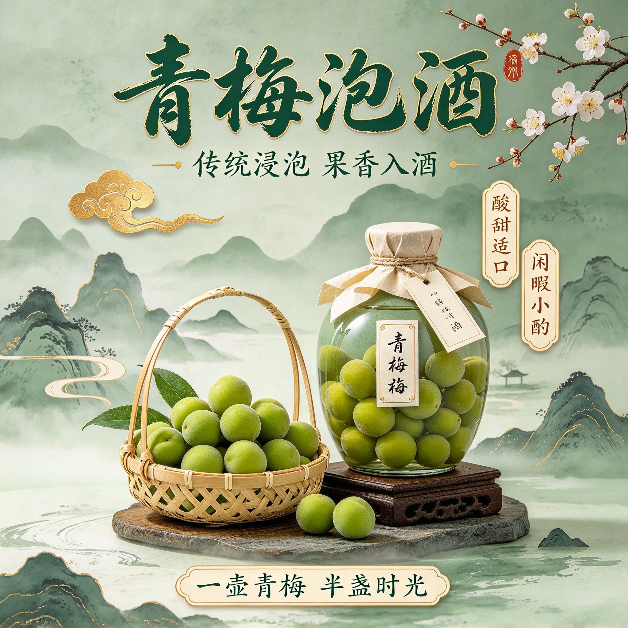 轻加工青梅鲜果泡酒半成品自酿精选蜜饯新鲜零食黄梅完熟梅野生