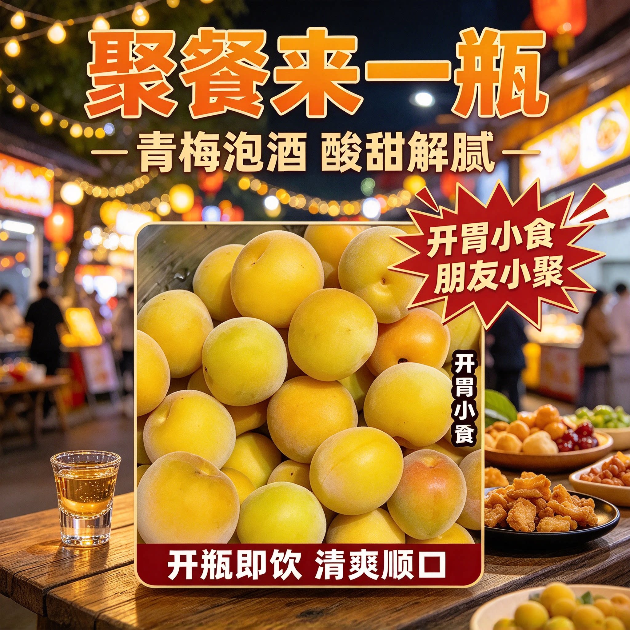 轻加工青梅鲜果泡酒半成品自酿酸甜解腻野生软果开胃新鲜冰糖腌制