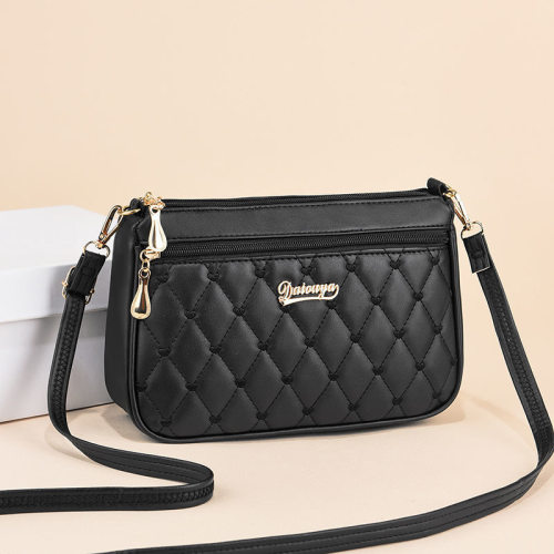 软皮菱格大容量妈妈包