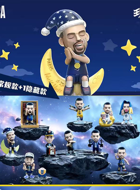 王牌化身NBA正版库里盲盒手办球星潮玩收藏玩具礼物送礼摆件公仔