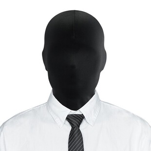 cosplay弹力露嘴露眼睛面罩无孔透气全脸头套轻薄万圣节角色扮演
