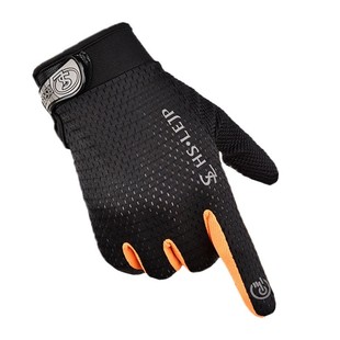 钓鱼手套防刺防水男士夏季专用骑行防晒防割防滑全指手套耐磨路亚