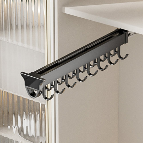 抽拉挂钩！内衣裤子帽子收纳架