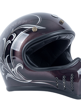 Active Region中国台湾启程者哈雷机车摩托车头盔男女全盔蕾丝