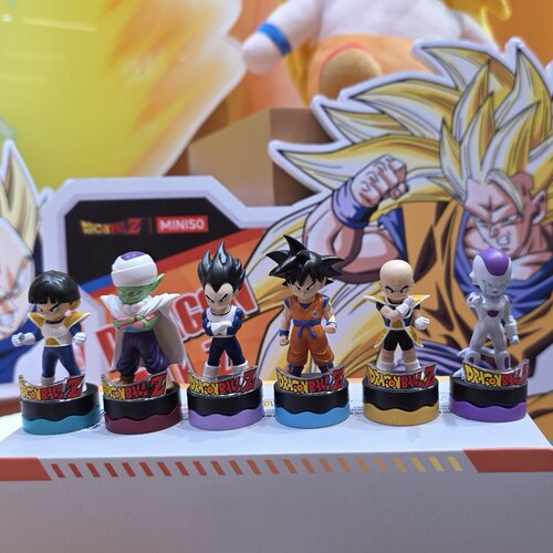 【名创优品X龙珠联名】DRAGON BALL Z | 迷你公仔图章盲盒摆件