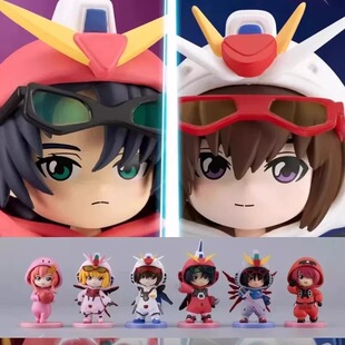 万代GUNDAM SEED DESTINY睡衣玩偶服高达盲盒系列周边礼物模型
