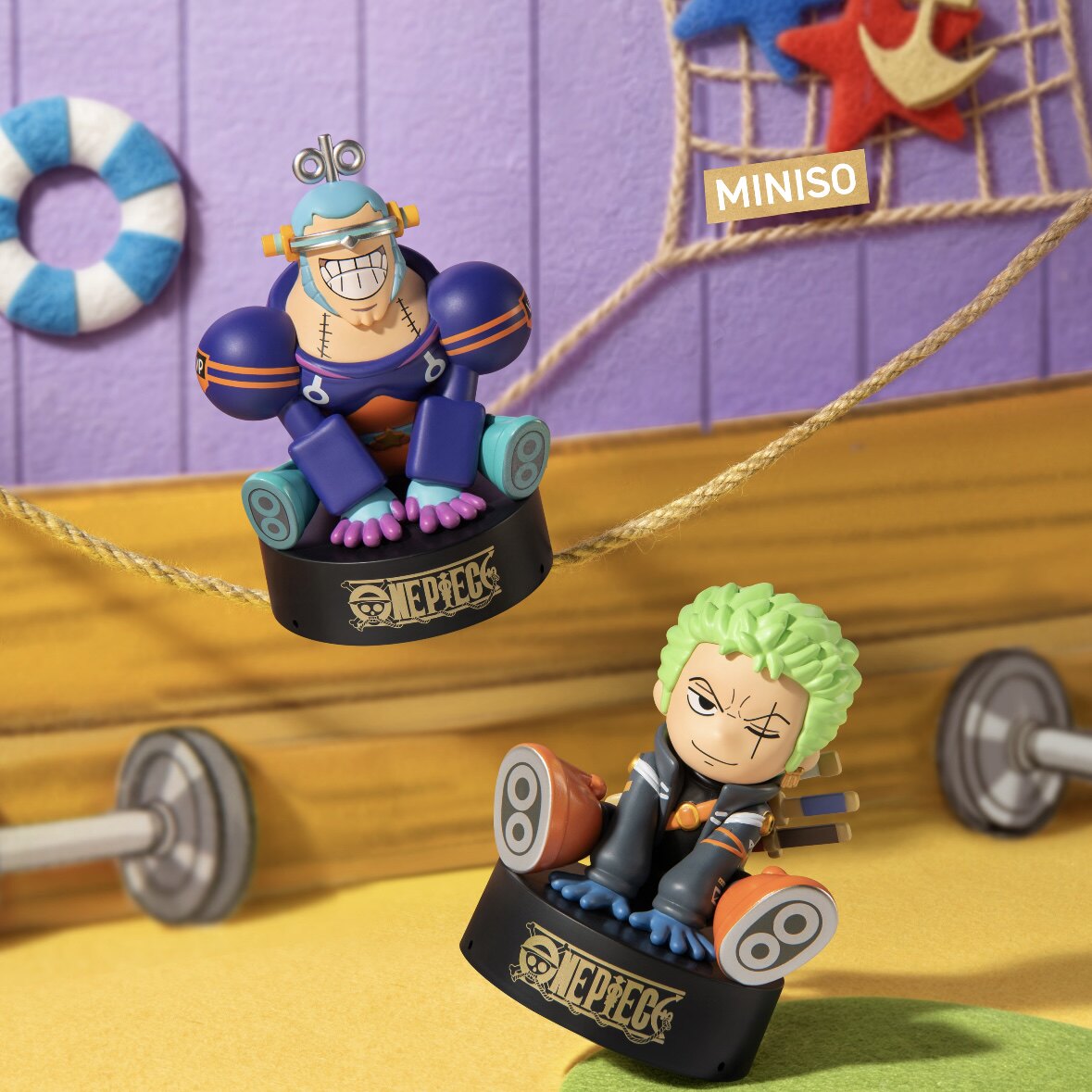 现货 MINISO名创优品One Piece航海王系列香薰手办盲盒摆件潮玩图片