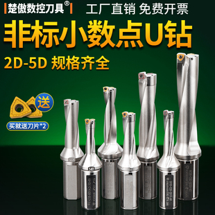 暴力钻U钻WC快速钻SP双刃u钻刀杆喷水非标小数点加长深孔钻头