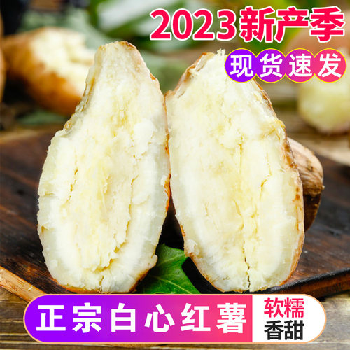 白心红薯板栗番薯新鲜粉糯地瓜