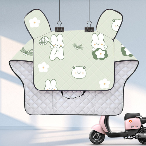 电动车挡风被夏季薄款防晒罩新款