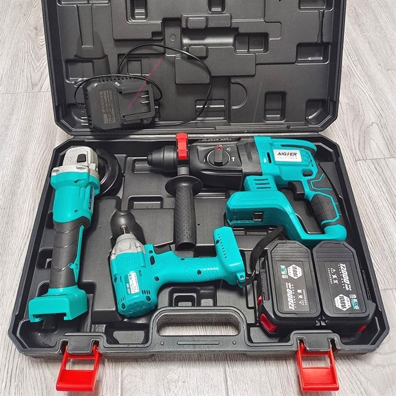 德国进口日本日本大艺锂电电锤冲击钻角磨机15节电池无刷电扳手通