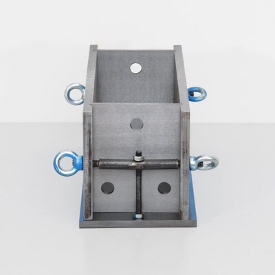 280*150*115mm模具混凝土中钢筋腐蚀电量比试模防腐阻锈剂三孔模