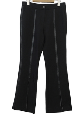 慕天姿精选品牌女装高端时尚气质百搭黑色裤子慕天姿A1-62518