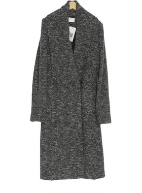 品牌女装高端时尚黑色大衣A34-0013