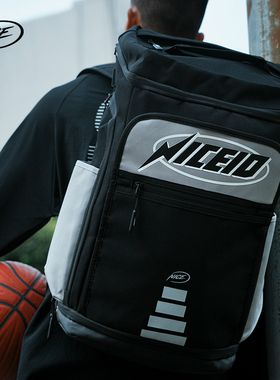 NICE NICEID双肩包篮球旅行包运动包多功能实用背包行李包