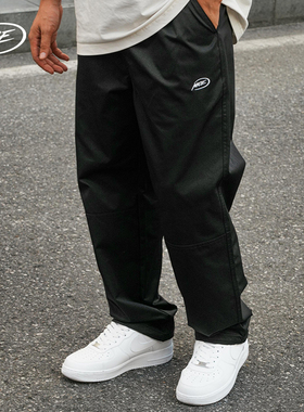 NICEID NICE潮流休闲板裤舒适薄款运动长男女宽松束脚扎袜裤春秋