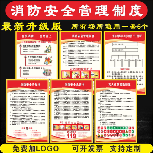 新版四个告知书组织消防安全管理