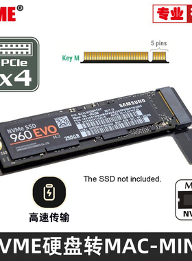 NGFF NVME 转接卡2014 Mac Mini A1347 MEGEN2 EM2 EQ2 SSD