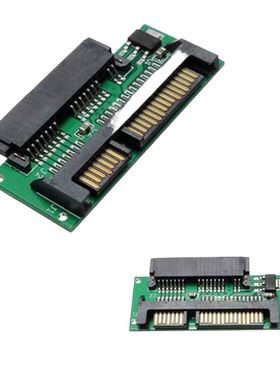 NV 固态硬盘1.8" SSD Micro SATA 7+9转2.5" 7+15硬盘转接卡3.3V卡