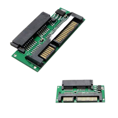 NV 固态硬盘1.8" SSD Micro SATA 7+9转2.5" 7+15硬盘转接卡3.3V卡