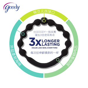 Goody歌妮高弹豌豆运动发圈