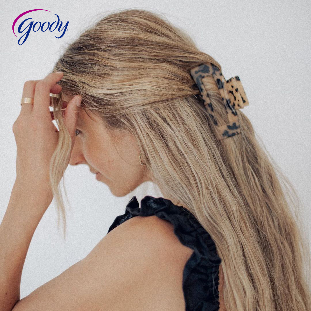 歌妮发夹醋酸板材欧美风镂空抓夹