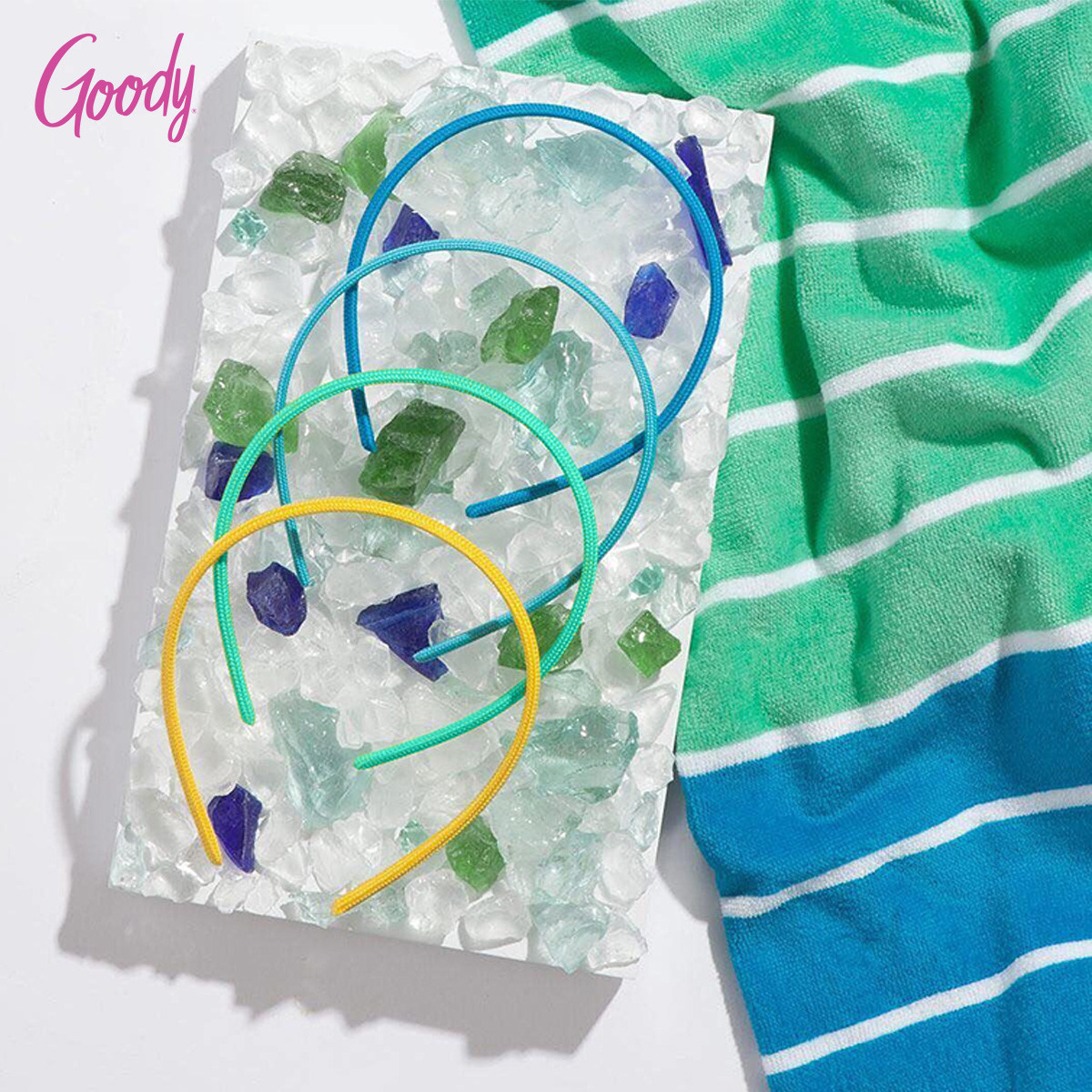 Goody歌妮发箍儿童全包裹压发碎发神器女童头箍束发洗脸发饰