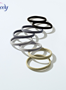 Goody歌妮冰丝发圈零压力皮筋女扎发高弹力不勒发绑发高马尾发绳