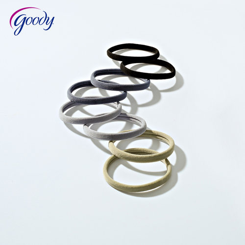 歌妮无接口冰丝发圈渐变色不伤发